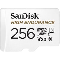   SanDisk High Endurance microSDXC SDSQQNR-256G-GN6IA 256GB