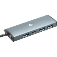 USB- Digma HUB-3U3.0-UC-G
