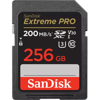   SanDisk Extreme PRO SDXC SDSDXXD-256G-GN4IN 256GB