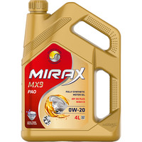   Mirax MX9 0W-20 5 SN Plus 4