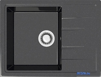 Кухонная мойка MARRBAXX 150/Q4 F150Q004 (черный) - фото