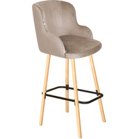 Стул Sheffilton SHT-ST39/S94 (латте/прозрачный лак/черный муар) - фото