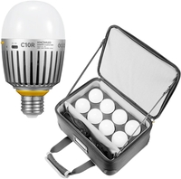 Комплект светодиодных ламп Godox Knowled C10R-K8 в кейсе - фото