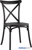 Стул Stool Group Кроссбэк пластиковый (черный) - фото