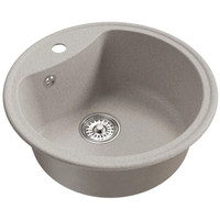 Кухонная мойка Mixline ML-GM09 551799 (серый) - фото