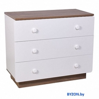 Комод Polini Kids Ameli 3000 0002760.165 (белый/дуб крафт) - фото, картинка Комод Polini Kids Ameli 3000 0002760.165 (белый/дуб крафт) - фото