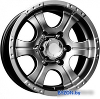 K&K Байконур 15x7" 5x139.7мм DIA 110.1мм ET -5мм Дарк платинум - фото