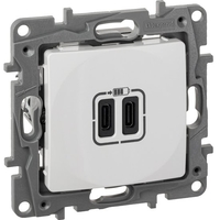 Розетка Type-C Legrand Etika 672235 (белый) - фото