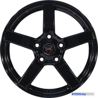 Литые диски NZ R-02 17x7" 5x114.3мм DIA 54.1мм ET 45мм Black - фото2