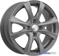 Литые диски SKAD Мальта 15x6" 4x100мм DIA 54.1мм ET 46мм Графит - фото