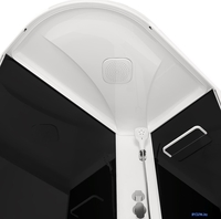 Душевая кабина Domani-Spa Delight Slim 128 High R 120x80 DS01DS128RHBT00 - фото2