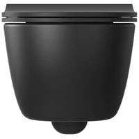 Унитаз Bocchi V-Tondo Rimless 1416-004-0129 (черный матовый) (без сиденья) - фото2