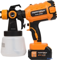 Краскораспылитель Partisan PCG-2150 (с 1-им АКБ) - фото2