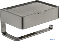 Держатель для туалетной бумаги Grocenberg AC0050 (никель) - фото