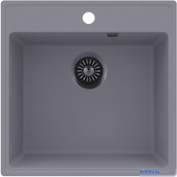 Кухонная мойка MAUNFELD Perla 505 MFQS-505LGR - фото, картинка Кухонная мойка MAUNFELD Perla 505 MFQS-505LGR - фото