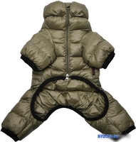 Комбинезон для животных Puppia Ultra Light Jumpesuit B PAPD-JM1673-KH-XL (хаки) - фото2
