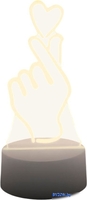 Ночник ILikeGift Love in the Hands 3D 149-045 - фото