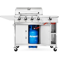 Газовый гриль для дачи Koler Relish v3 (серебристый) - фото2