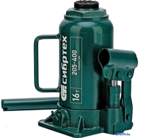 Бутылочный домкрат СибрТех 50808 16т - фото