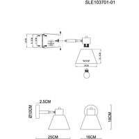 Бра Evoluce Buve SLE103701-01 - фото2, картинка2 Бра Evoluce Buve SLE103701-01 - фото2