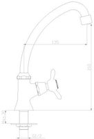 Смеситель Rossinka Silvermix Q02-60U - фото2