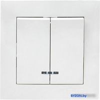 Выключатель EKF PROxima Валенсия EWV10-123-10 (белый) - фото