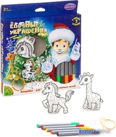 Набор для создания поделок/игрушек Bondibon Елочные украшения ВВ1162 - фото