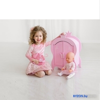 Шкаф для кукол Leader Toys Shining Crown 71020 (розовое облако) - фото2