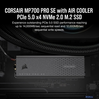 SSD Corsair MP700 Pro SE 2TB CSSD-F2000GBMP700PROS - фото2