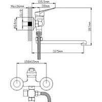 Смеситель Wisent WP21213 - фото2