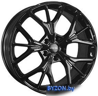 Литые диски Khomen 2012 20x8" 5x120мм DIA 66.1мм ET 30мм BLK - фото