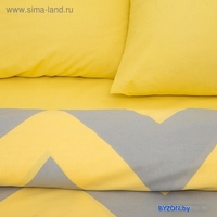 Постельное белье Этель Желтый Шеврон 2565786 - фото2