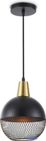 Подвесная люстра Ambrella TR8504 BK/CP (черный/медь) - фото, картинка Подвесная люстра Ambrella TR8504 BK/CP (черный/медь) - фото
