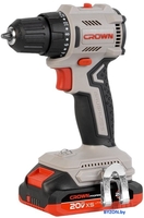 Дрель-шуруповерт Crown CT21131XS-2 BMC (с 2-мя АКБ, кейс) - фото