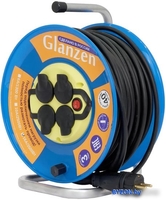 Удлинитель на катушке Glanzen EB-40-011 - фото2