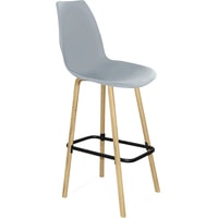 Стул Sheffilton SHT-ST29/S94 (серый RAL7040/прозрачный лак/черный) - фото