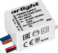 Конвертер Arlight ARJ-KE10300-Mini 5-10V 3W IP20 0,3A 030187 - фото