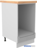 Шкаф напольный ДСВ Тренто СДШ 450 (серый/белый) - фото