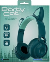 Наушники QUMO Party Cat 32302 (бирюзовый) - фото2