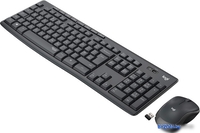 Офисный набор Logitech MK295 Silent Wireless Combo 920-009813 (графитовый) - фото2