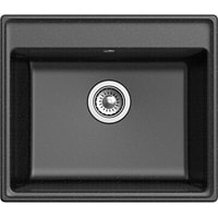 Кухонная мойка GranFest GF-V-580 (черный) - фото2
