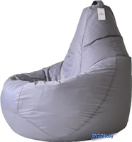 Кресло-мешок Mio Tesoro Груша XL GF-110x80-S (серебро) - фото