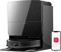 Робот-пылесос Roborock Saros 10R S91COP S10R52-02 (с русской озвучкой, черный) - фото