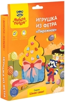 Набор для рукоделия Мульти-пульти Игрушка из фетра. Пирожное FT_29335 - фото