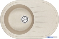 Кухонная мойка Granula 7601 (бежевый) - фото