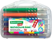 Фломастеры BRAUBERG Kids 152184 (12 цв) - фото