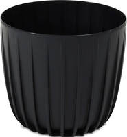 Кашпо Lamela Mira 200 LA517-04 (черный) - фото