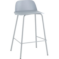 Стул Stool Group Mist полубарный (серо-голубой) - фото
