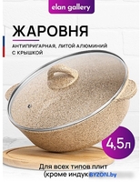 Жаровня Elan Gallery Гармония вкуса 121111 (медовый гранит) - фото2