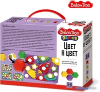 Развивающая игра Baby Toys Цвет в цвет 04377 - фото2